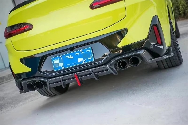 For  X4M F98 X3M F97 AE Style Carbon Fiber Front Bumper, Front Lip, Rear Diffuser, Rear Spoiler, Rear Trunk Wing